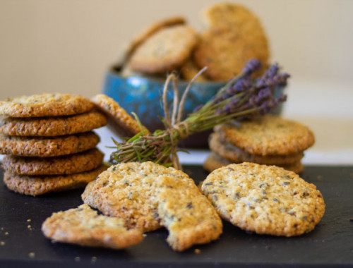 Lavendel-Cookies